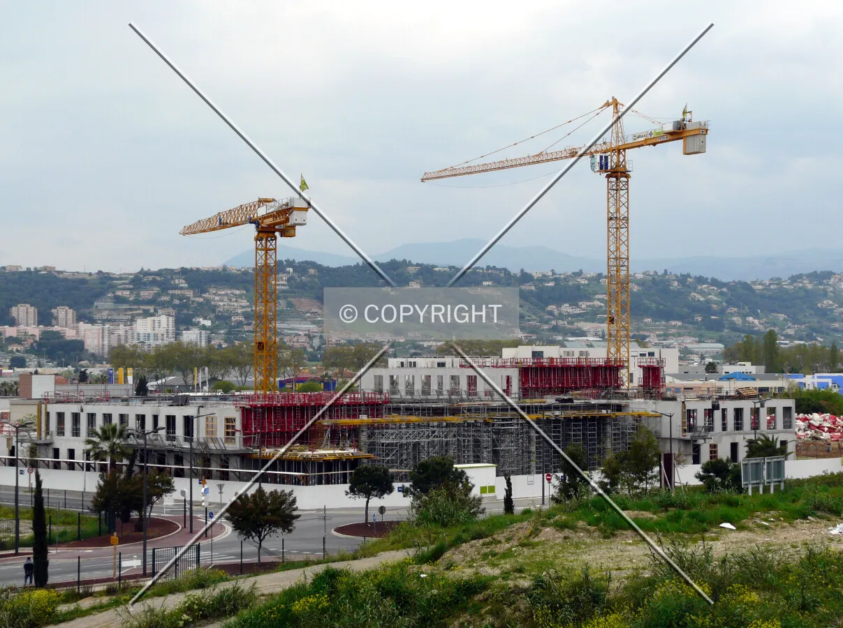Southeast view from Avenue Sainte-Marguerite