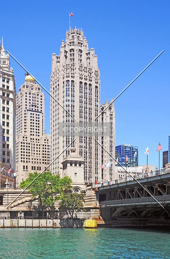 Tribune Tower, Chicago, Illinois, U.S.A.