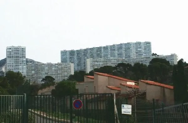 View of the project from west