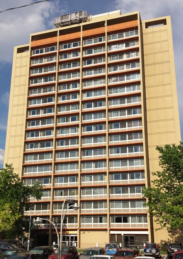 View from the southwest
