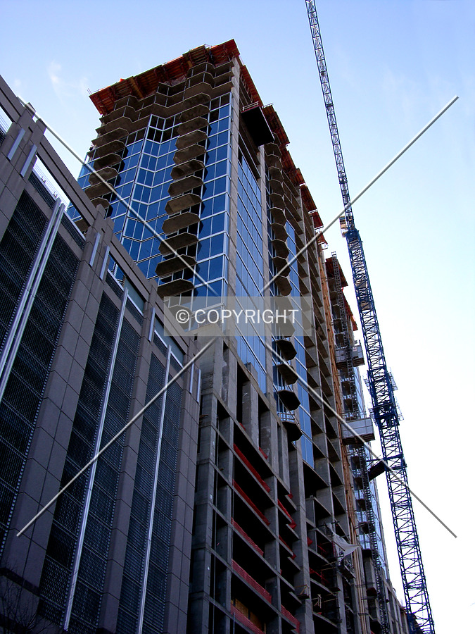 Looking up the northwest corner from Church Street