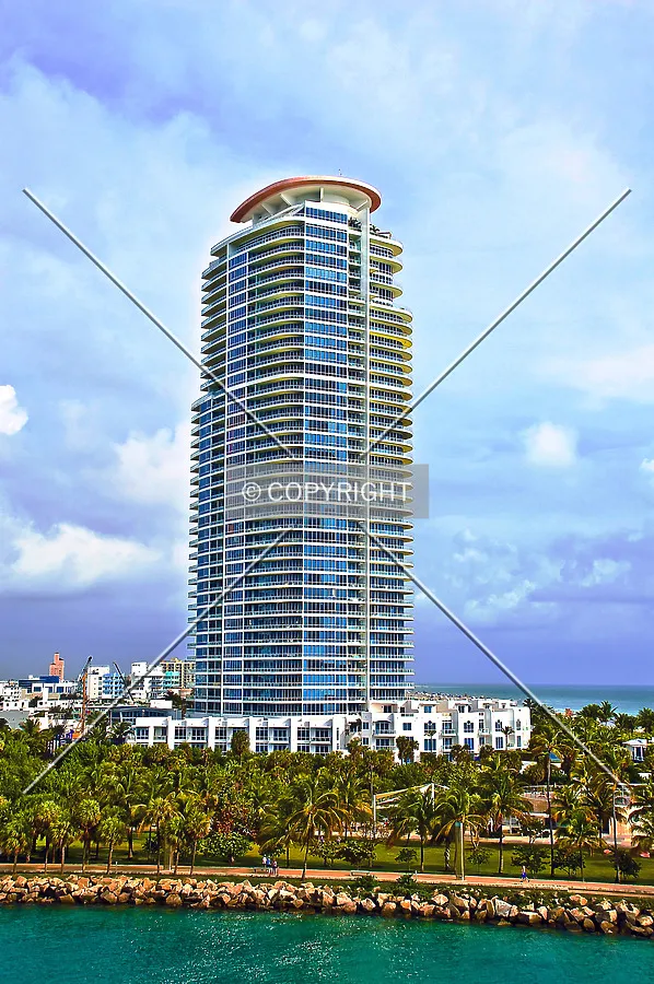 Continuum on South Beach, South Tower, Miami Beach, Florida, U.S.A.