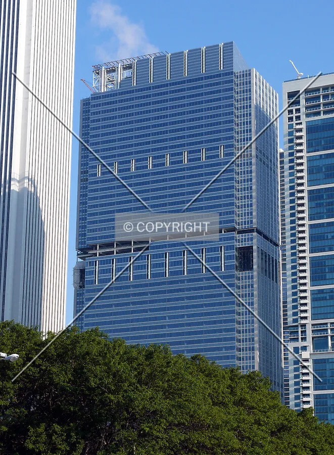 View to the north from Lake Shore Drive