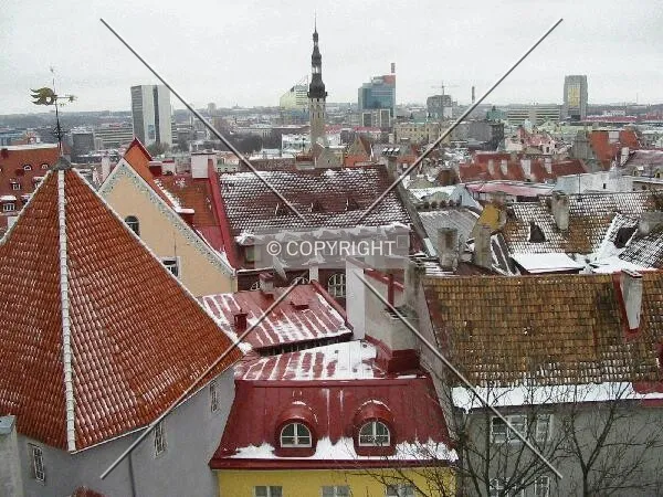 View from Toompea Hill