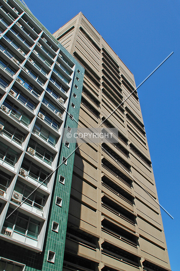 Looking up from Phillip Street