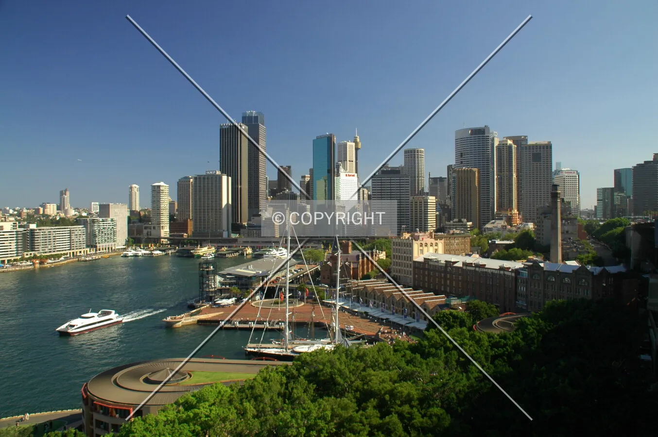 Looking south to Circular Quay