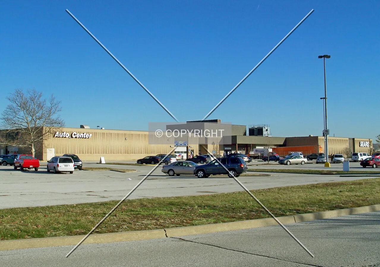 Full view of Sears from the west; January 15, 2008