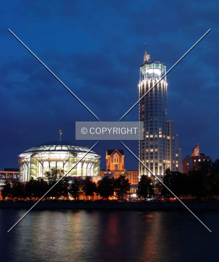 View from across Moskva River