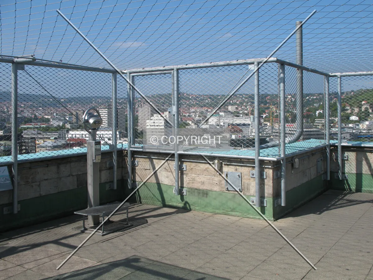 View of the observation platform