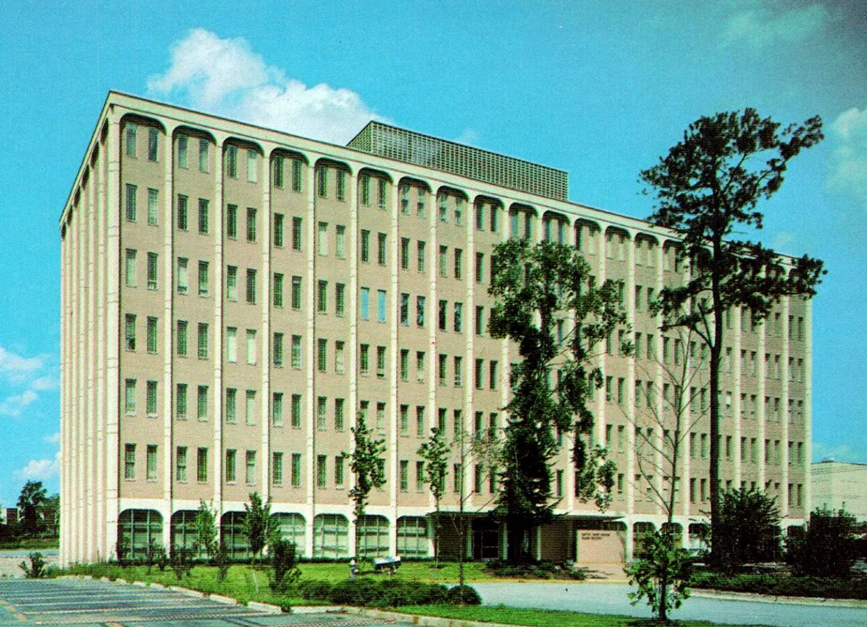 Vintage view from the southwest