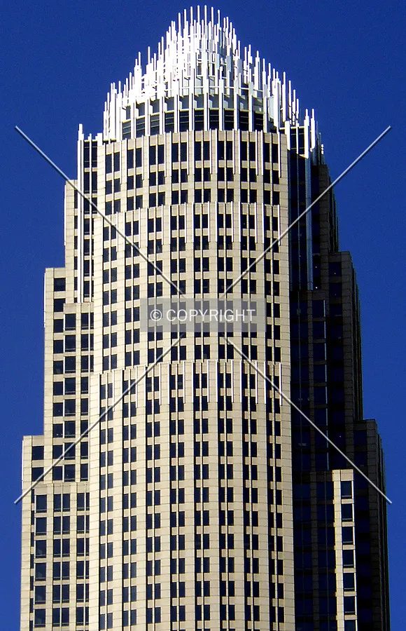 Upper floors of the northern facade