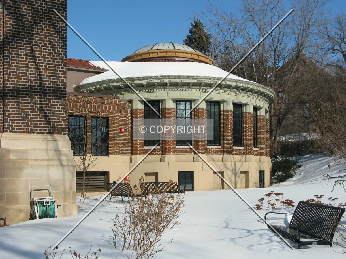 Circa-2000 addition at the rear