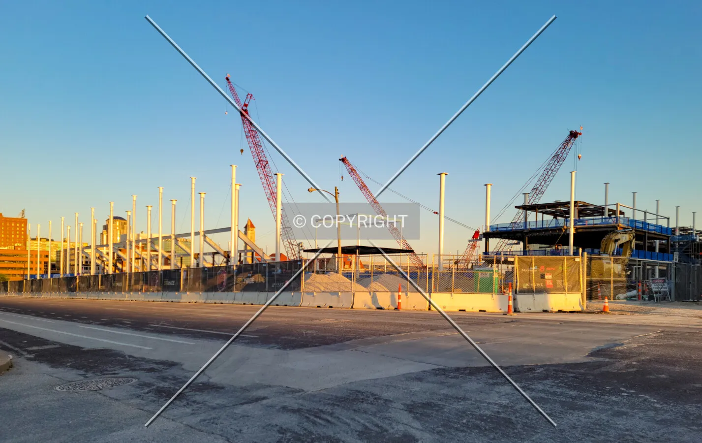 From the northwest; April 30, 2021