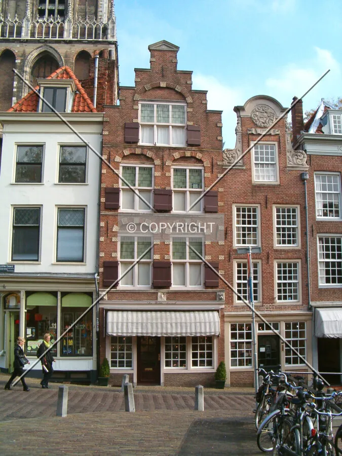 Old houses as seen from Vismarkt