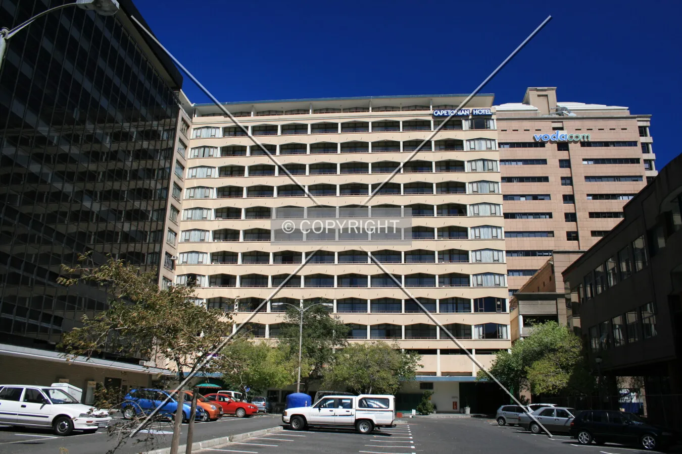 View from the northeast