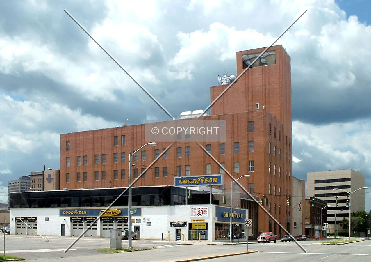 View from the east along Henry Street