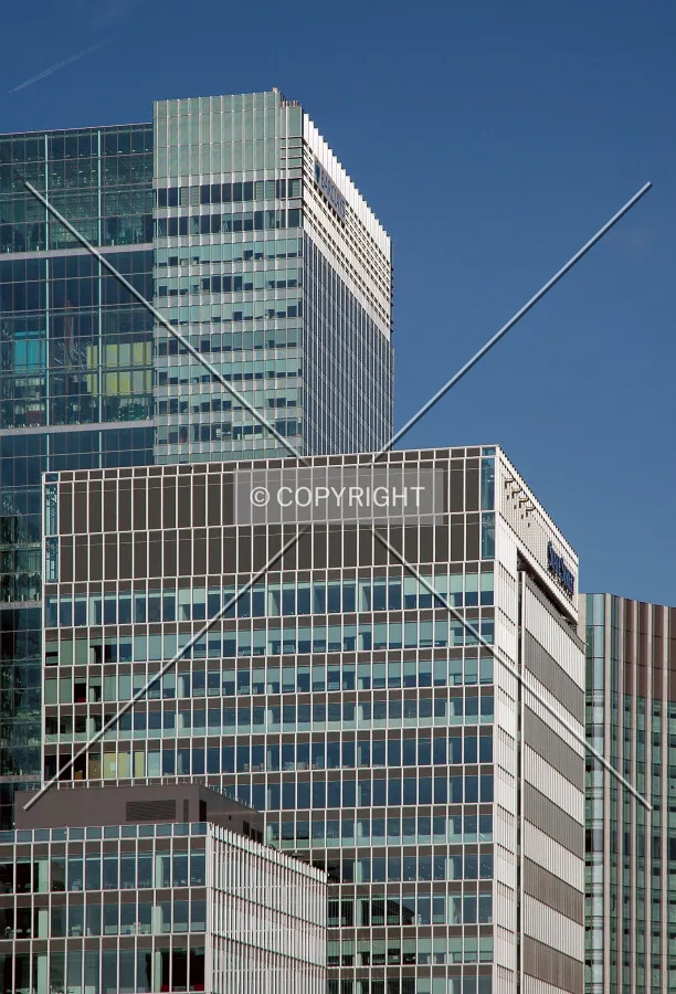 The clean sharp lines of the complex