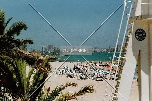 View towards Albufereta beach