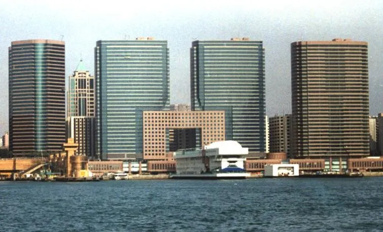 The Gateway seen from Victoria Harbour