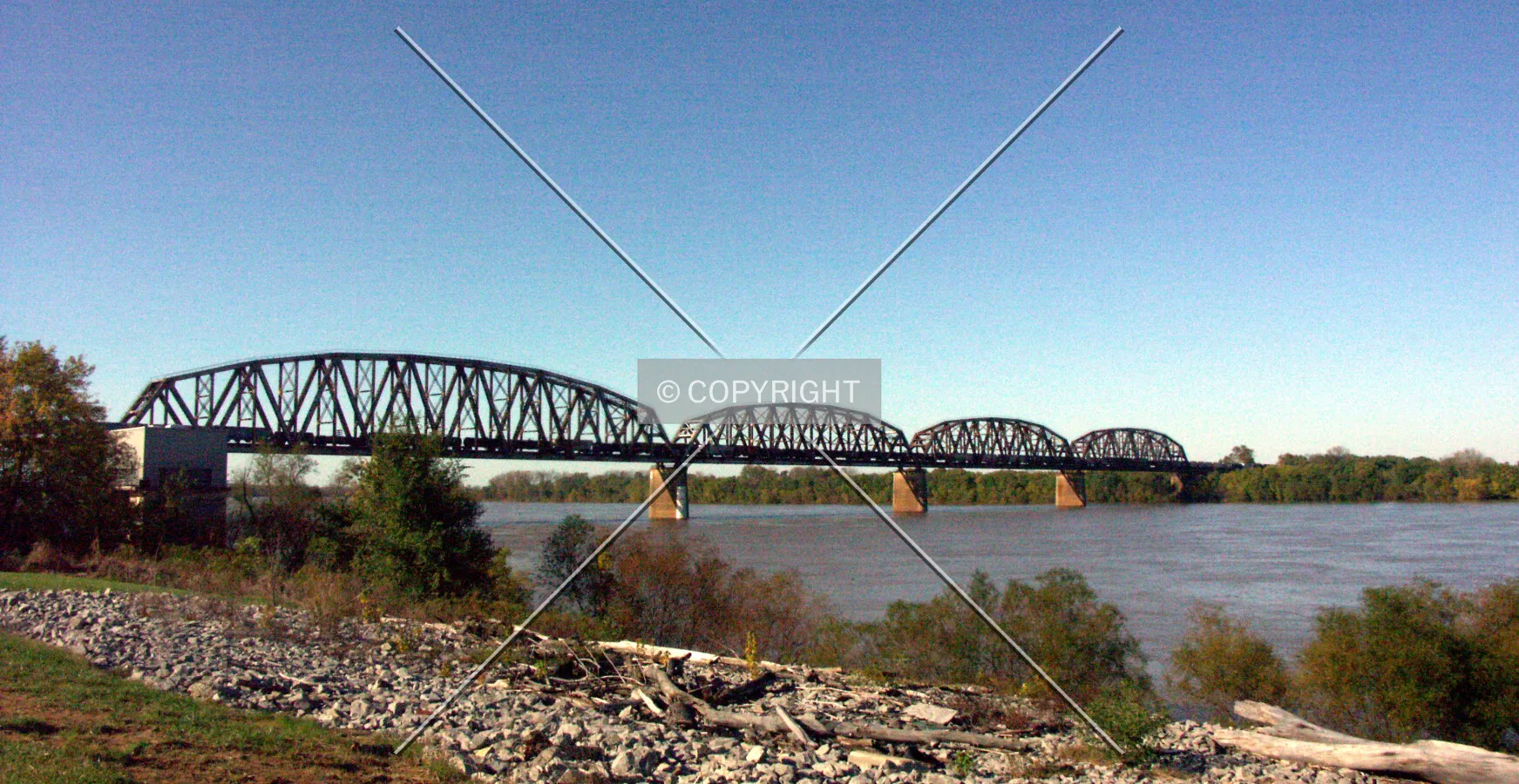 View from the northeast