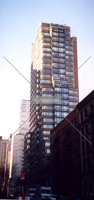 View from east along 68th Street