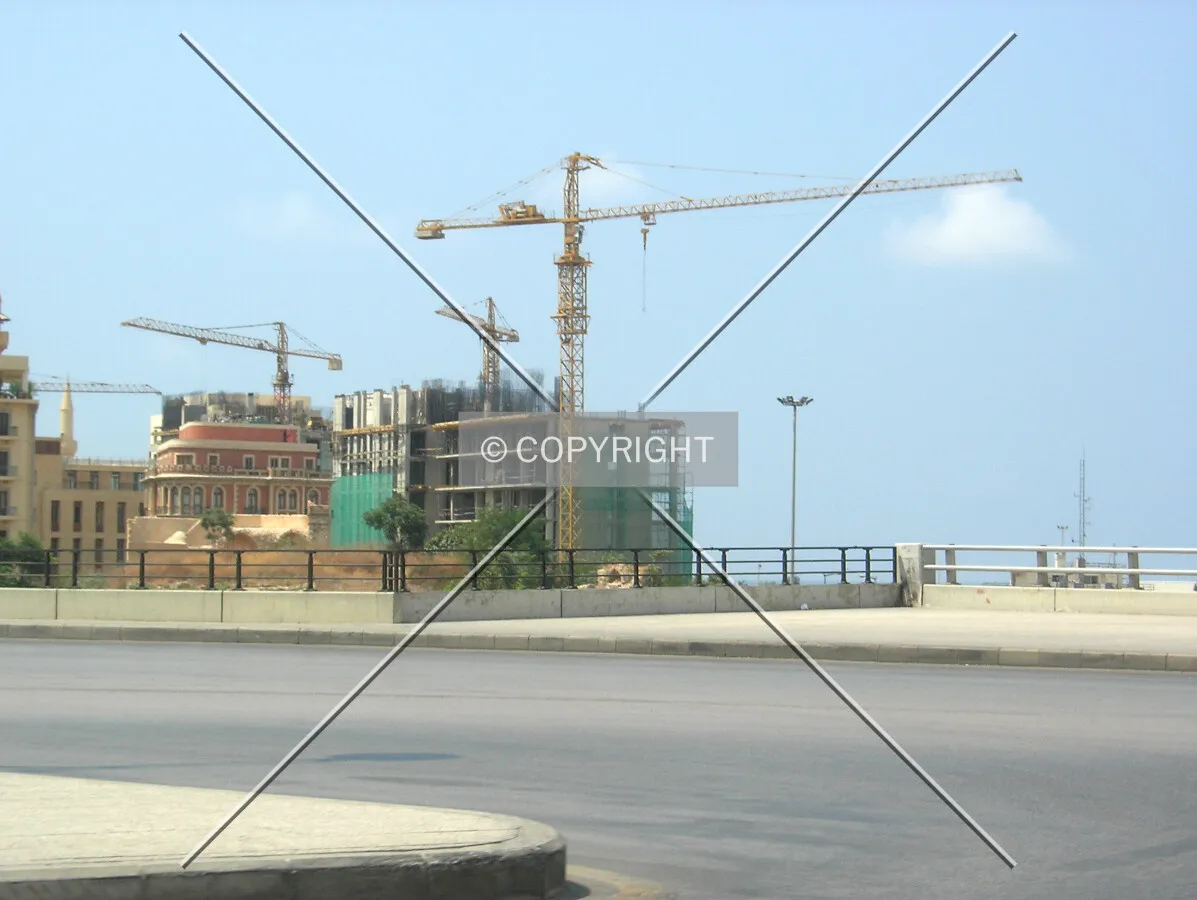 Looking northwest from Martyrs Square