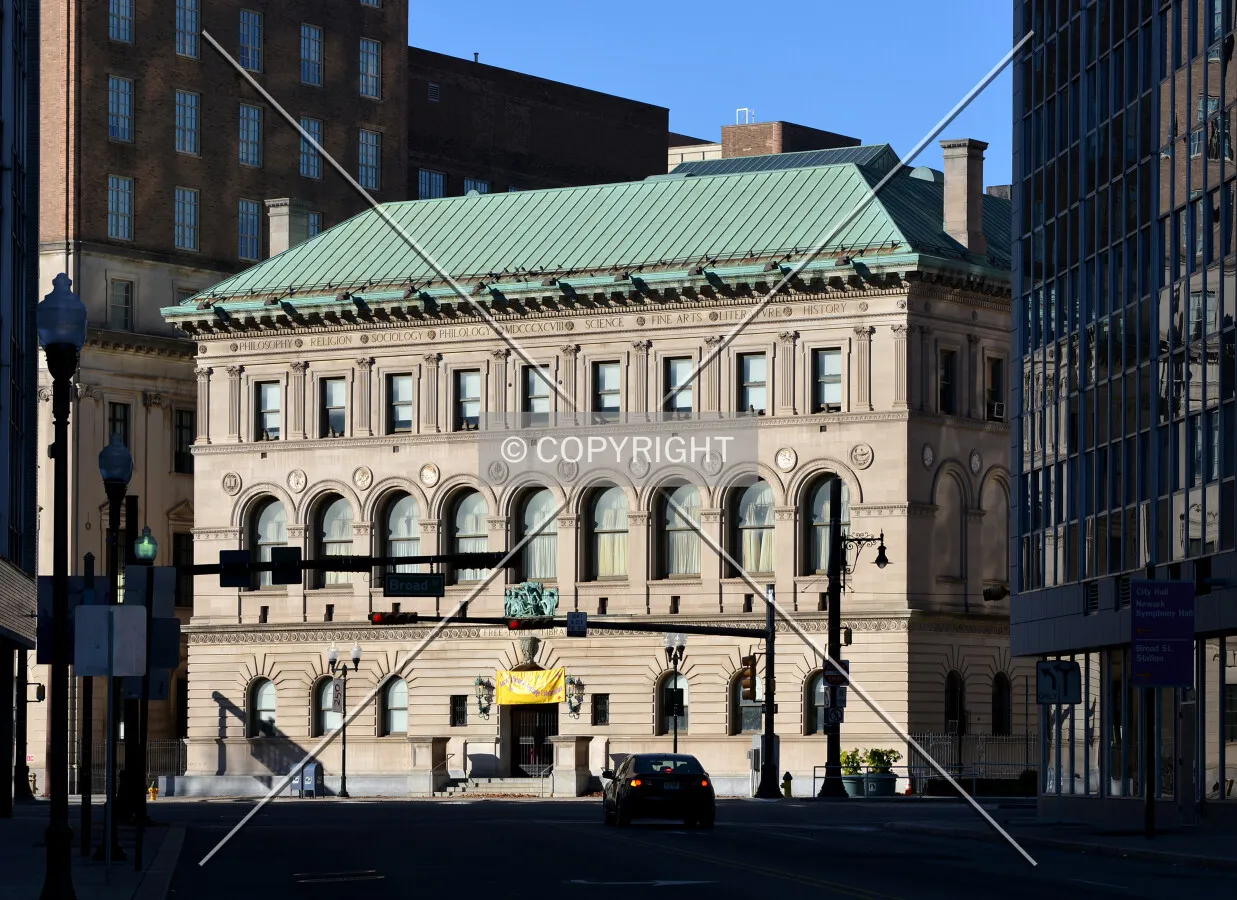 View from the east