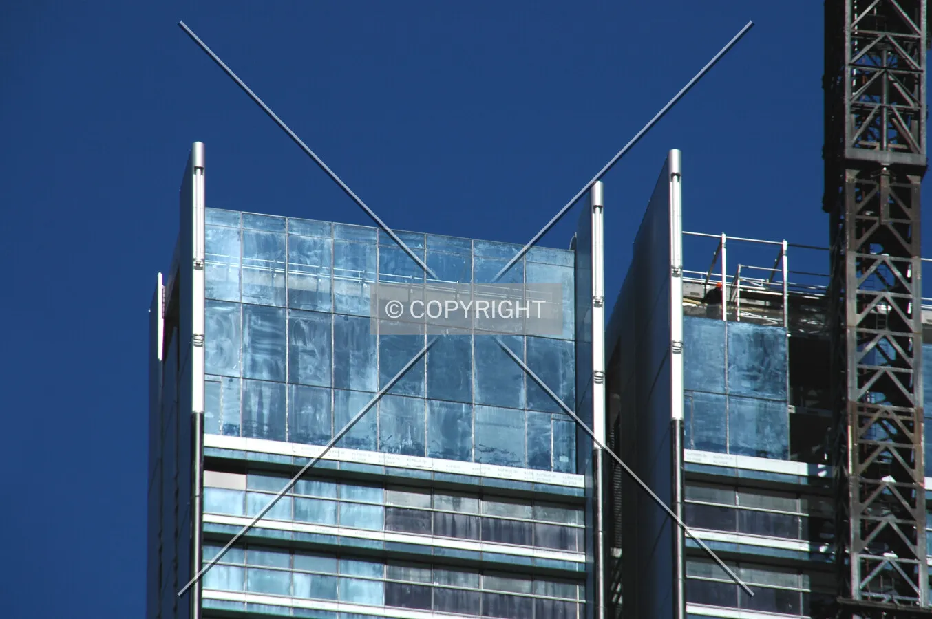 Top of the northeast corner