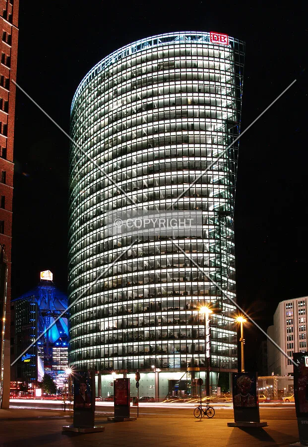 Across Potsdamer platz