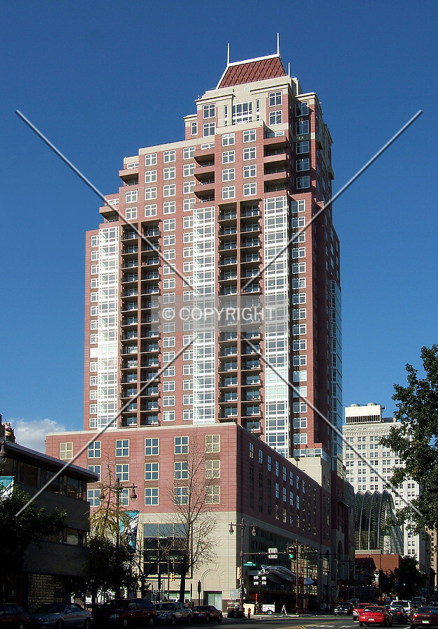 View from the south along Broad Street