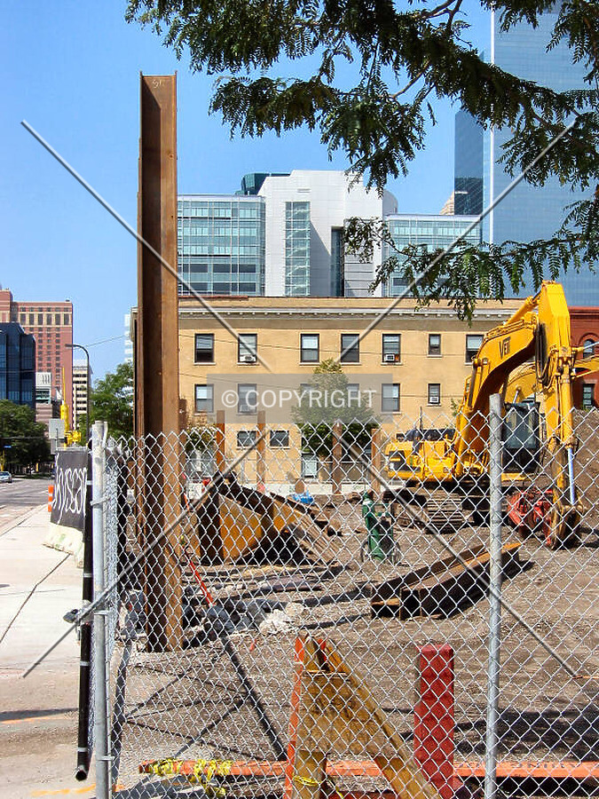 View toward the CBD from the 10th Street South sidewalk