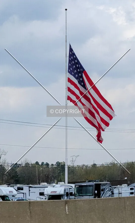 From the southeast; March 27, 2021
