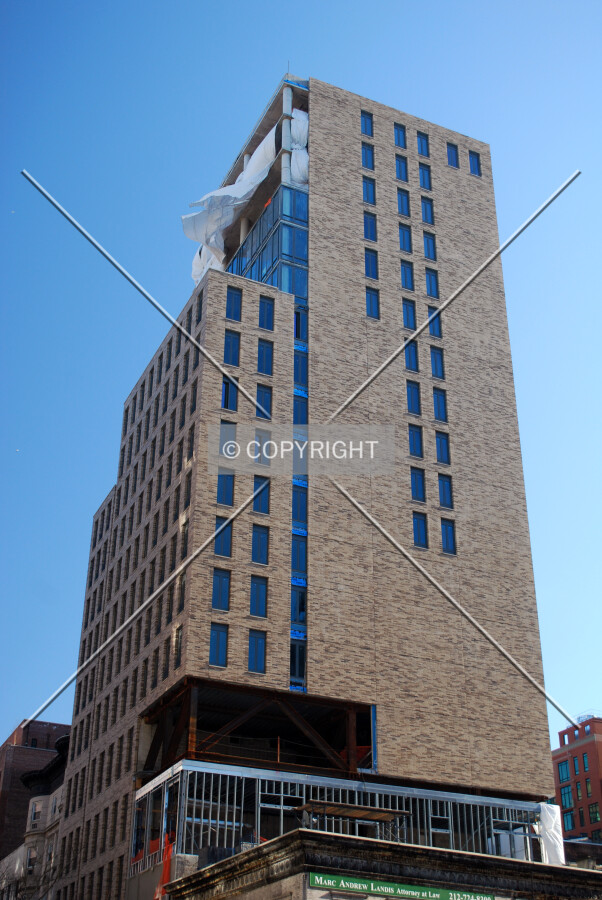 Looking up from Broadway