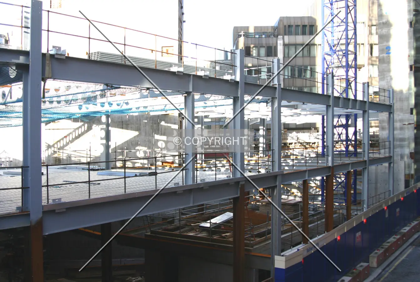 Steelwork from Holborn Viaduct