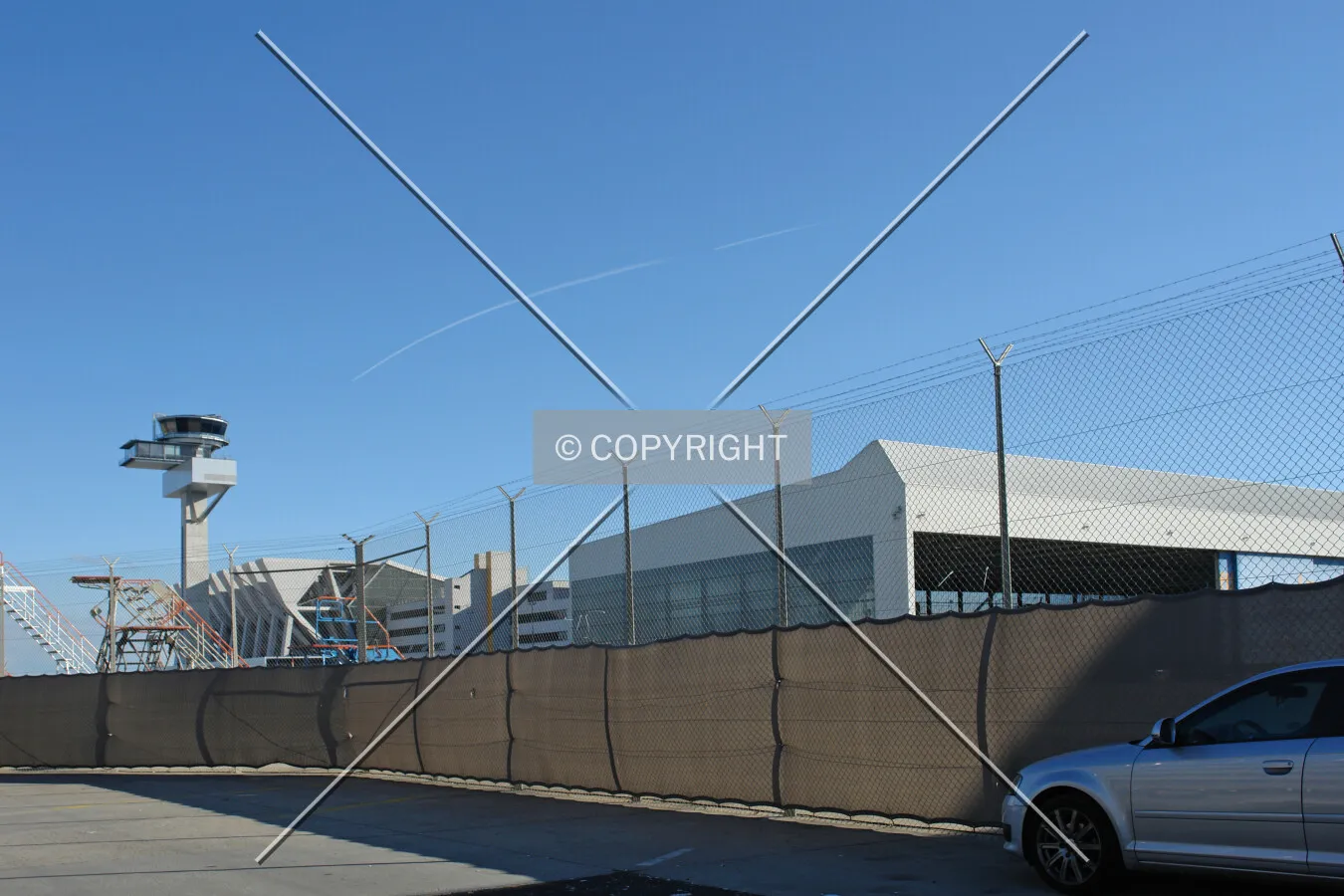 DFS control tower and other airport buildings