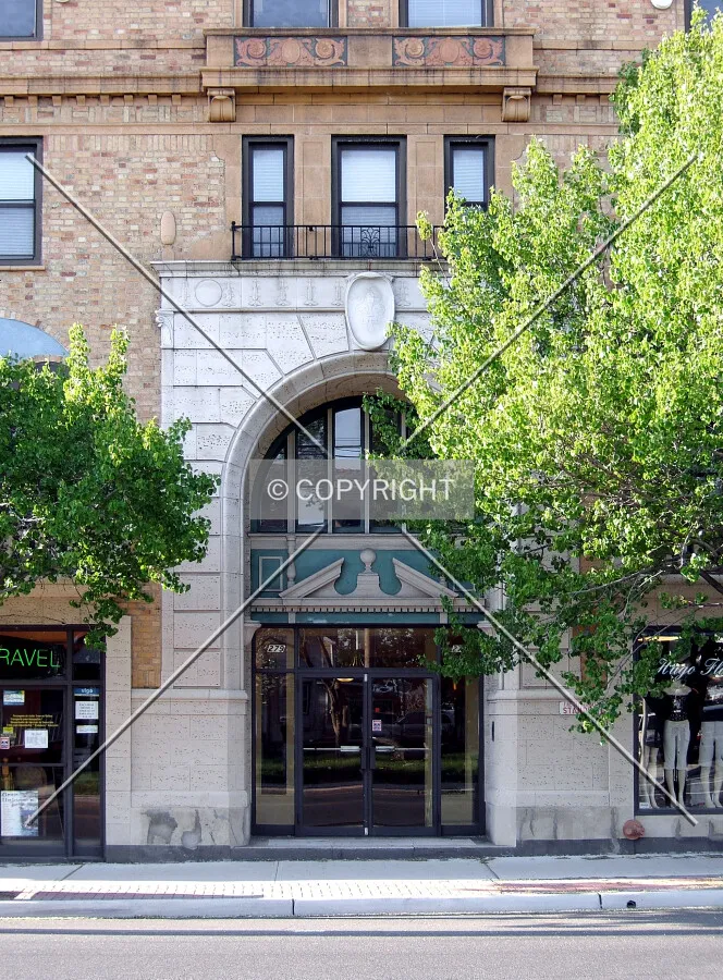 Main entrance on Broadway