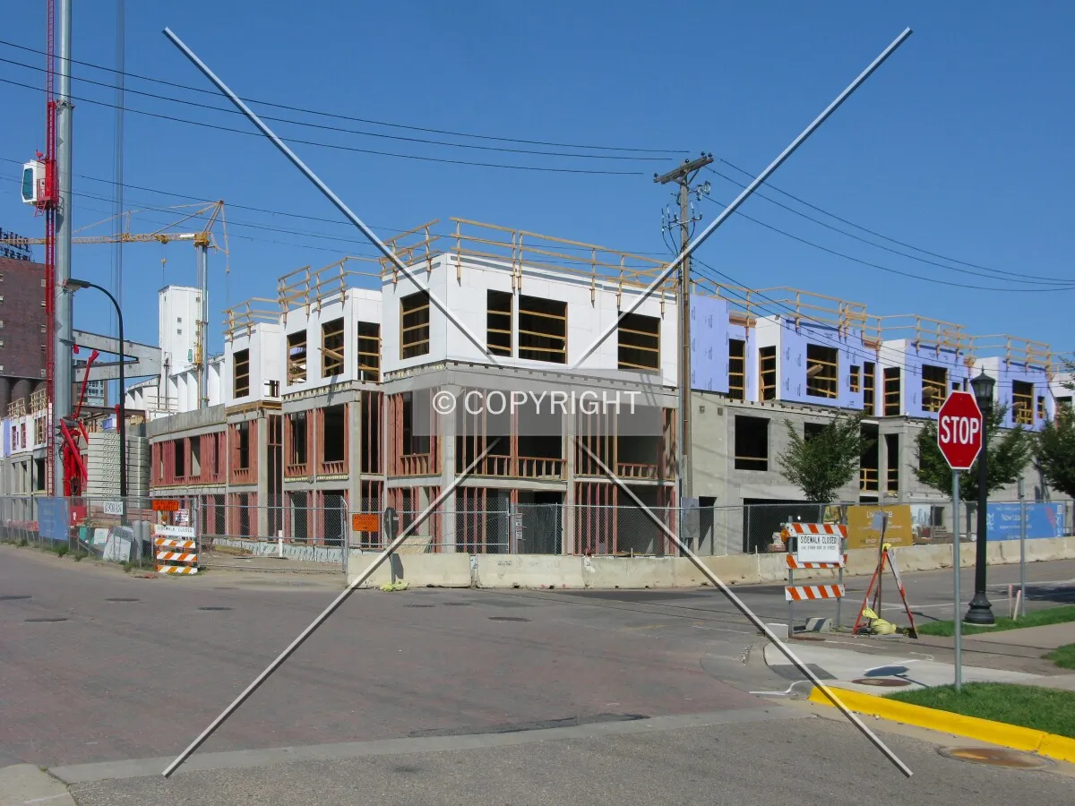View to the northwest from Main Street Se