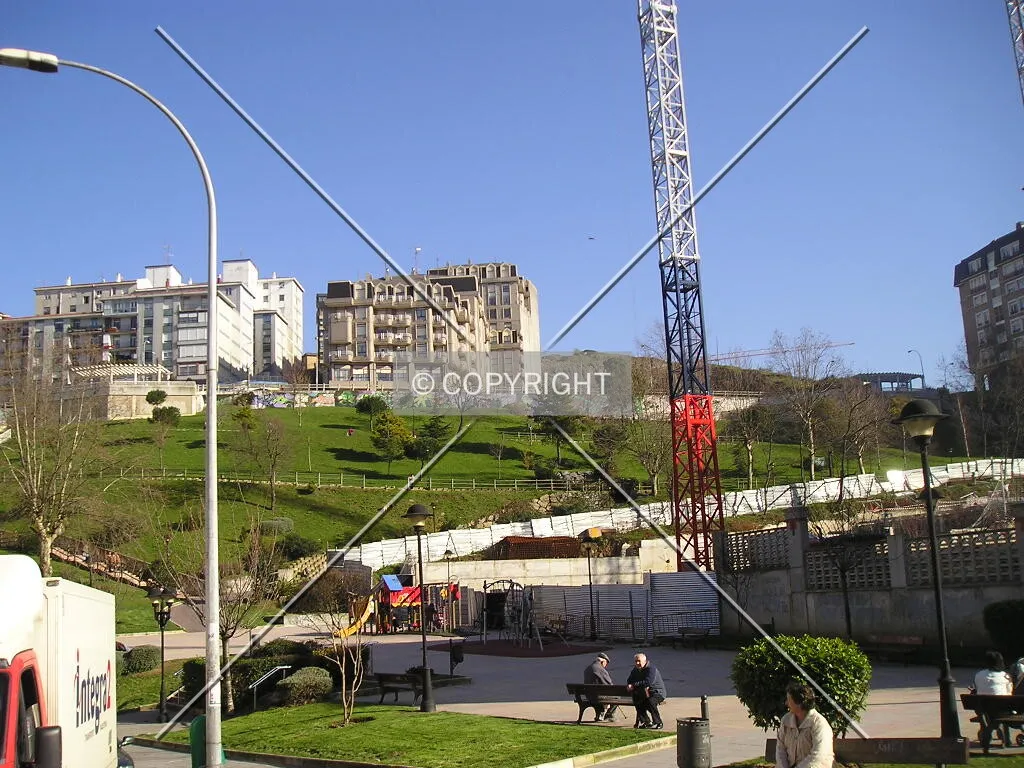 View of the lower part of the park