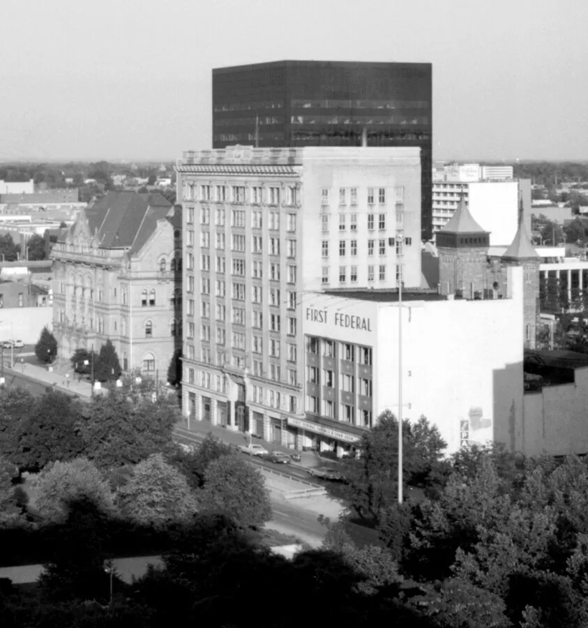 View from the northwest