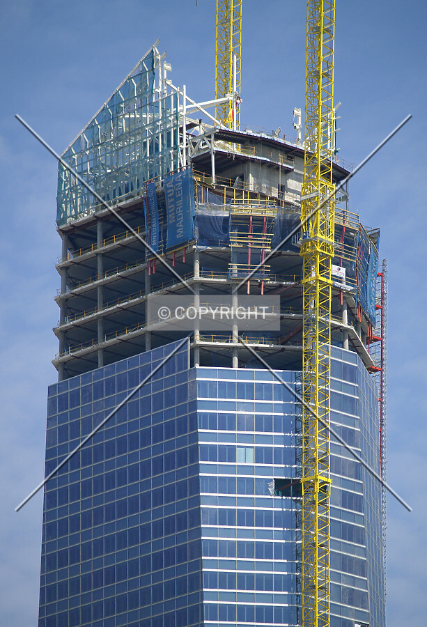 Top floors as seen from the southeast