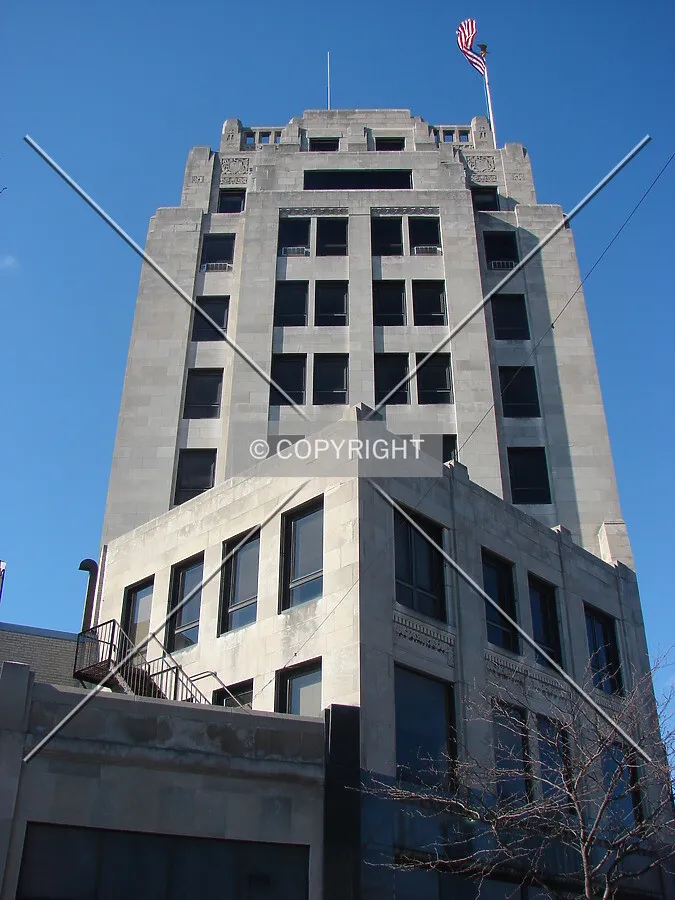 Front of the building
