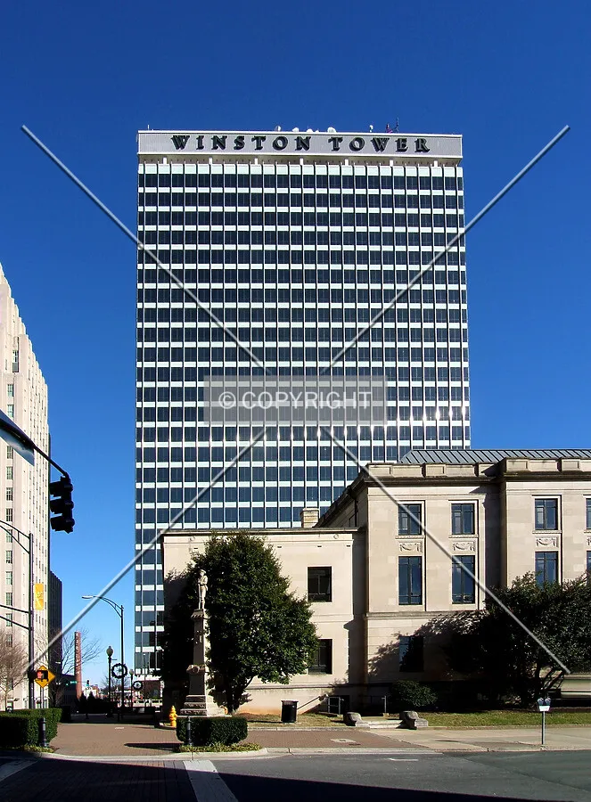 View from the west on 4th Street