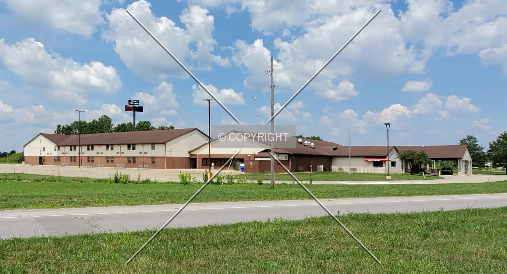 From the southeast; July 3, 2020