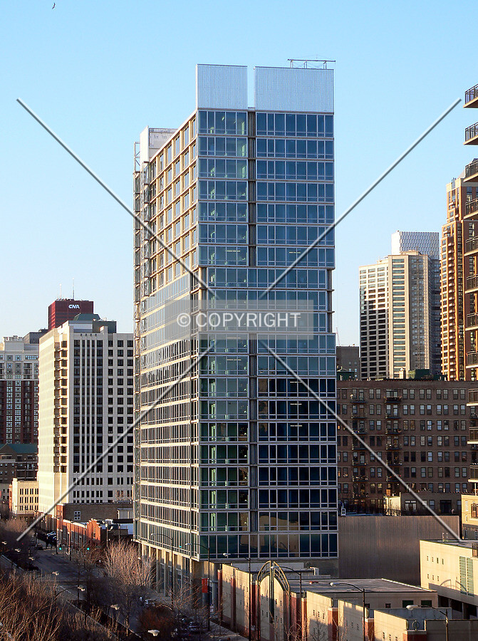 View to the northeast from Dearborn Tower