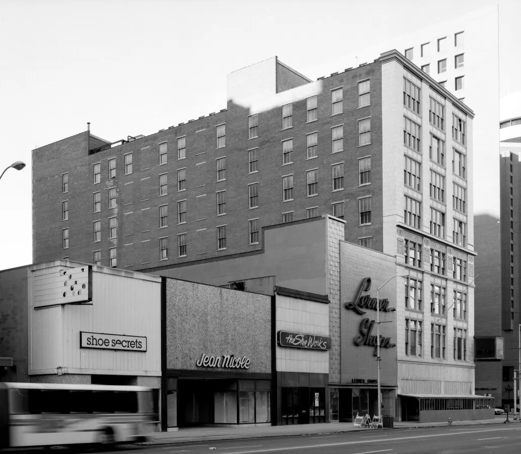 View from the northeast