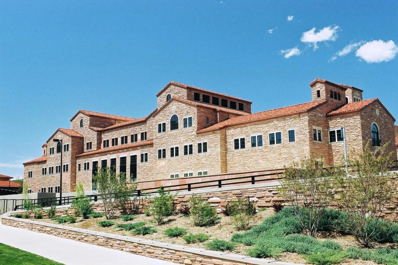 View from the southeast