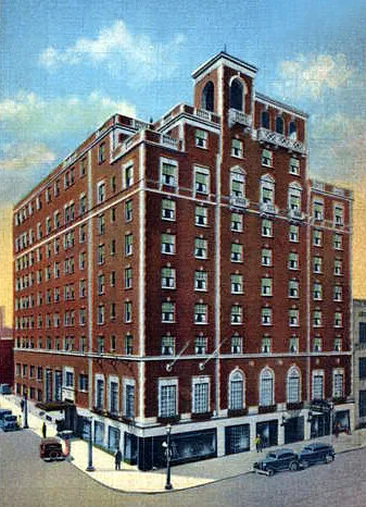 View from the northeast