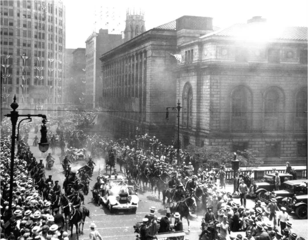 Vintage view; June 18, 1927