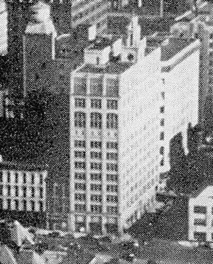 Vintage view from the west