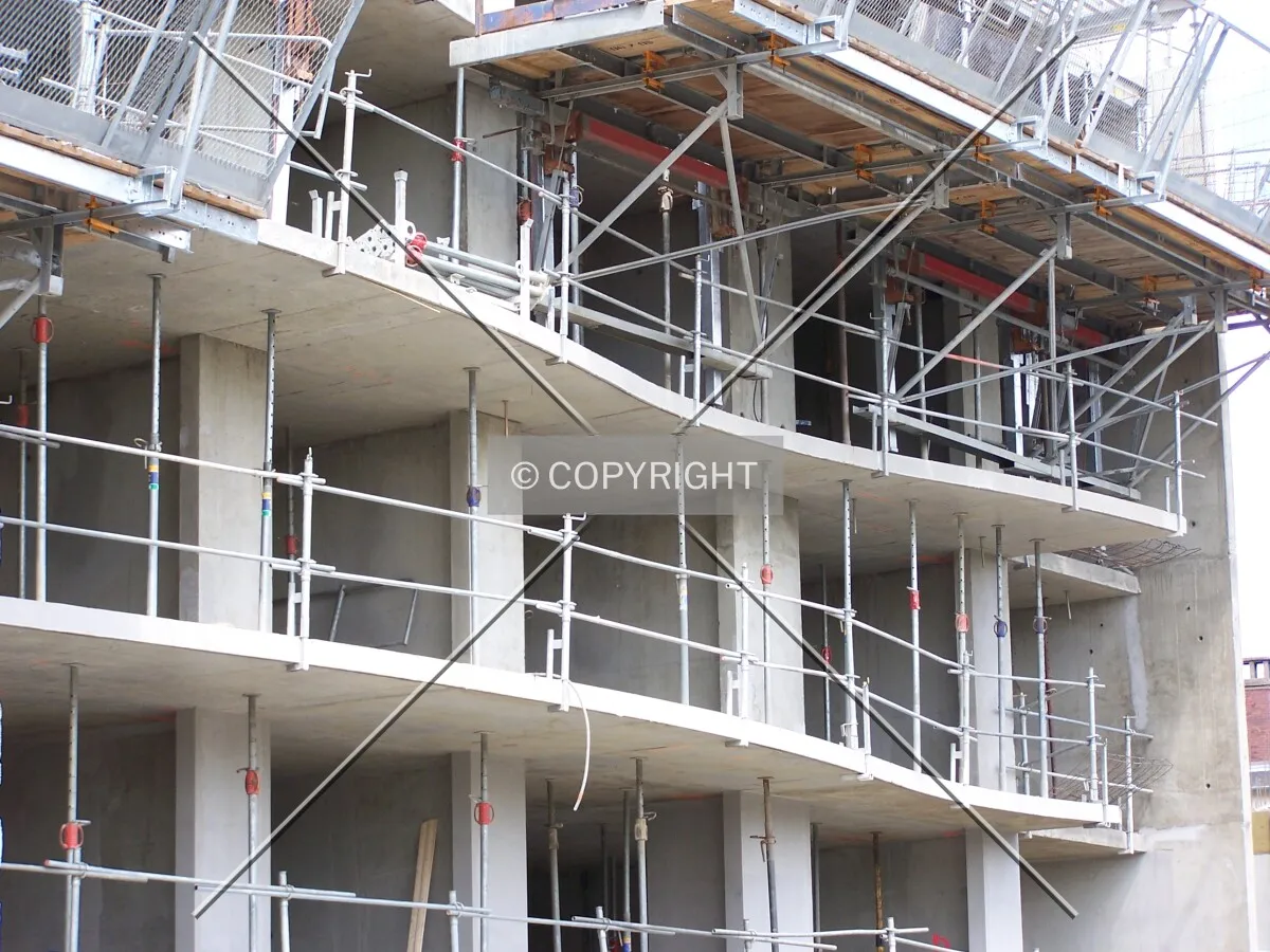 Les ondulations des balcons